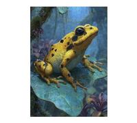 38x26cm/1000pcsS Rompecabezas para Adolescentes Amazon Rainforest Poison Dart Frog Rompecabezas para Adultos Juego Familiar Patrón De Montaje Regalos De Cumpleaños Y Únicos 38x26cm/1000pcsS