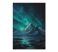 38x26cm/1000pcsS Rompecabezas para Adolescentes Galactic Mountain Reflections Rompecabezas para Adultos Juguetes DIY Arte De Pared Cumpleaños Y Navidad 38x26cm/1000pcsS