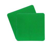 38x38 Base Plate - 2 Large Base Plates Duplo Base Plate Compatible with All Brands for The Assembly And Display Of Basic Plates