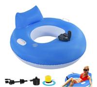 39.7 En Flotador De Piscina Inflable Eléctrico Motorizado, Reclinable