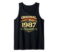 39 Cumpleaños Hombre Regalo Vintage Año 1987 Camiseta sin Mangas