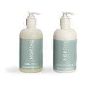 39° North Courtyard Marriott and Residence Inn Hotels - Juego de champú y acondicionador con aroma a eucalipto y lavanda, limpiador e hidratante, totalmente natural, 210 g, kit de cuidado del cabello