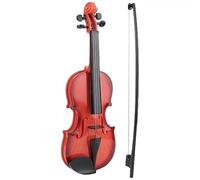39 x 13,5 x 5,5cm/15,4 x 5,3 x 2,2pul Violín Miniatura de Maderas, Ajustable 4 Cuerdas Principiante Musical Desarrollar práctica Instrumentos Juguetes violín Instrumentos Musicales