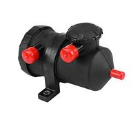 3931030955 Separador de aceite-aire universal Lata de captura de aceite Filtro de acero inoxidable con protección de piezas, amigable con el medio ambiente para la ventilación del cárter
