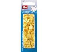 393112 NF druckkn Color snapserver redondo 12,4 mm Plátano Kte 30 St