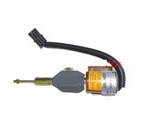 3932529 3932530 Solenoide De 24 V/12 V For R220-5 210-3 Válvula Solenoide De Apagado Válvula De Parada De Combustible(3932529 12V)