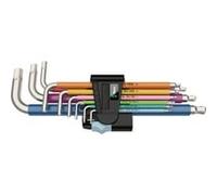 Wera 05022669001 Juego de Llaves Acodadas Métricas con 9 Piezas, 0 W, 0 V, Multicolor