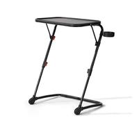 39F FURNITURE DREAM Escritorio Ajustable para dormitorios - Mesa Plegable con inclinación múltiple y portavasos Lateral
