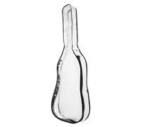 39inch Electric Guitar Clear Dust Cover Clear TPU Protective Case With Double Zipper And Side Storage Pocket Enduring Dustproof Guitar Case Cover