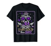 39th Birthday Queen Chapter 39 Fabulous Since 1987 Women Camiseta