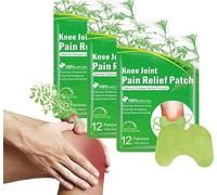 3Boxes Natural Knee Pain Patch, Knee Pain Relief Patch, Herbal Knee Patches for Pain Relief, Relieve Knee Pain for Knee, Shoulder, Back, Neck