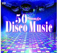 3CD 50 Songs Disco Music, Gloria Gaynor, Donna Summer, Dance Music, Disco Music