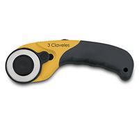 3Claveles 216 - Cúter rotativo de 17 cm, 45 mm