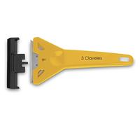 3Claveles 242 - Rasca vidrio de 14,5 cm, hoja de 60 mm