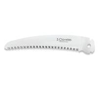 3Claveles 333 - Hoja para serrucho (curva, dimensión de 18 cm)