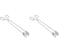 3Claveles 686 - Tenacilla para pescado, 35 cm, inox (Paquete de 2)