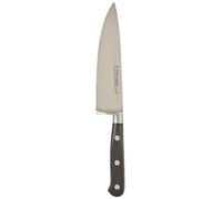 3 CLAVELES Forgé Cuchillo para Cocinero Forjado, Acero Inoxidable, Negro, 15 cm