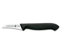 3 Claveles Proflex - Cuchillo Mondador 6 cm, Acero Inoxidable, Negro