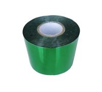 3cm x 120M 11 colores papel de estampación en caliente servilleta laminación transferencia calor dorado anodizado for máquina estampado aluminio(Green)