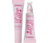 3Colors - Bálsamo labial hidratante con espejo, brillo de labios, menta, pastel, pintalabios, aceite helado, café, olor, maquillaje, U3S7, vainilla
