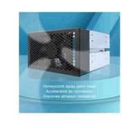 3Conjunto 3,5 Pulgadas HDD Cage Rack Hard Driver Tray Hard Drive Cage Support 3 HDD Hard Disks