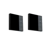 3Conjunto Interruptor de Pared Inteligente de 3,5 Pulgadas con Pantalla Táctil, 4 Grupos, Interruptor de 8 Vías, Sensor de , Interruptor de