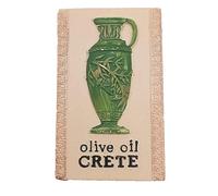 3D Aceite de Oliva Creta Grecia Imán de Nevera, Decoración de Hogar y Cocina Pegatina Magnética Grecia Imán de Refrigerador Regalo de Recuerdo de Viaje