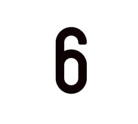 3D Acrílico Flotante Autoadhesivo Atrovirens, Letras A-Z y Números 0-9 Números Casa Placas Exteriores Señales Dirección Placas Número Buzón, para Jardín Hogar Calle Apartamento(6,8cm)