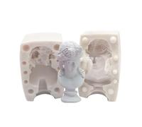 3D Agribadne Candle Mold - Silicone Roman Mythology Soap Moulds Body Stand Molud | D IY Candles Soap Plaster Making Tool, for Home Wedding Receptions Party Decoration