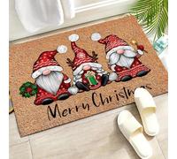 3D Alfombra enana Caperucita Roja Barba Blanca Decoración de Felpudo de Puerta Ambiente-40x60cm