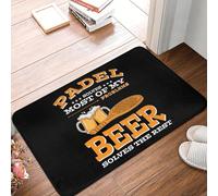 3D Alfombra Soluciona la mayoría de mis Problemas. La Cerveza soluciona el Resto. Puerta Principal, Alfombrillas del Suelo, felpuda Exterior de la Cocina, del Dormitorio, 50x80cm