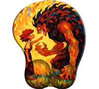 3D Alfombrilla de Ratón Ergonómica con Reposamuñeca Gel Promesse au Coucher du Soleil Almohadilla para Ratón Antideslizante Base de Goma Mouse Pad Juego para Ordenador Oficina Laptop