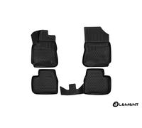 3D Alfombrillas de goma para CITROEN C4 Cactus, 2014->, SUV 5 puertas, 4 uds.