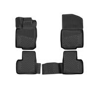 3D Alfombrillas de goma para MERCEDES-BENZ GLE, 2015-2019, SUV 5 puertas, 4 uds.