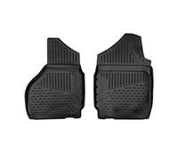 3D Alfombrillas Interior de Coche a Medida TPE Dodge Ram 2500/3500 Reg Cab, Full-Length Console, 2012-2018 Pick-up, USA, 2 pcs.
