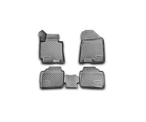 3D Alfombrillas Interior de Coche a Medida TPE KIA Cerato, 2013-2018, 4 pcs.