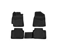 3D Alfombrillas Interior de Coche a Medida TPE KIA Cerato/Forte, 2018->, 4 pcs.