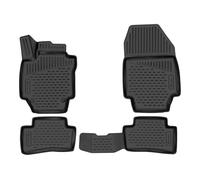 3D Alfombrillas Interior de Coche a Medida TPE Renault Captur, 2013-2019, (Europe), 4 pcs.