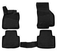 3D Alfombrillas Interior de Coche a Medida TPE Skoda Superb, 2015->, 4 pcs.