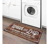 3D American Kitchen Floor Mat Anti-Slip Hallway Runner Rug Home Decoration Absorbent Laundry Room Long Strip Floor mat-50x80cm