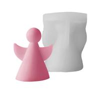 3D Angel Mold - Epoxy Resin Casting, Flexible Silicona Form, Reutilizable Crafting Aid With Feature | Creative Making For Wax Soap Chocolate Muffin Cemento Postre Artistic Project Use