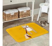 3D Animal Shiba Inu Dogs Non-Slip Floor Mat Carpet Rug for Kitchen Entrance Home Bathroom Living Room Footpad Mats-60x90cm