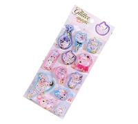 3D Animal Stickers, Funny Clear Cartoon Decals, Sturdy Scrapbook Supplies with Vibrant Design, Kids Craft Accessories, Notebook Decor with Cute, Home School Art for Students Birthday