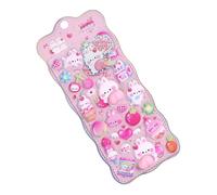 3D Animal Stickers - Self Adhesive Small Reliefs Decals for Crafts | Cute Decorative Sticker for Notebooks, Scrapbooks, Planners, Journals, Laptops, Phone, Tumblers, Pencil Cases & Creative Projects