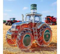 3D Arte Estatua - 300ML Decantador Whisky, Botella De Whisky De Vidrio Para Camión Semirremolque, Decantador De Whisky Para Tractor Semirremolque, Escultura Regalo Divertido Para Bar Casa(#3)