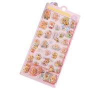 3D-Aufkleber | Niedliches und lustiges Capybara-Blasen-Aufkleber-Set | Bezaubernde, abnehmbare für Kinder | Für Scrapbooks, Tagebücher, Laptops, Handyhüllen, Notizbücher, Partygeschenke, Bas