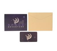 3D Birthday Card Spaceman Style | Thick Paper Pop Up Greeting Card for Youngsters/Friends/Family | Includes Envelope & Message Card for Personalized Wishes