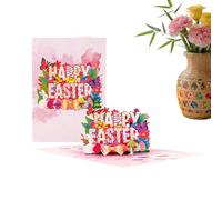 3D Birthday Card - Spring Egg and Bunny Pop-Up Keepsake for Special Occasions | Handcrafted Paper Greeting Card with Heartfelt Message for Teachers Friends Family Wife Husband Mother Father