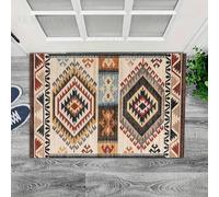 3D Bohemian Style Entrance Mat Long Runner Kitchen Rug Hallway Kitchen Laundry Room Rug Bathroom Home Decor-40x60cm
