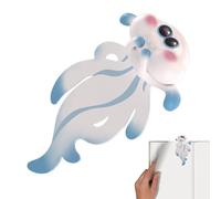 3D Bookmarks, Cute Funny Cartoon Clip Desk Decor, Novelty Book Marks for Kids and Adults, Fun Reading Accessories, Stationery Category for Book Lovers Home Office School Classroom Study